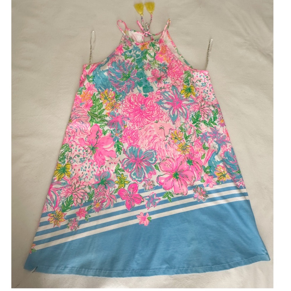 Lilly Pulitzer Margot swing dress in the "Paradise Found" Pattern Large - Picture 7 of 11